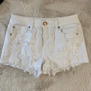 high rise shorts - american eagle